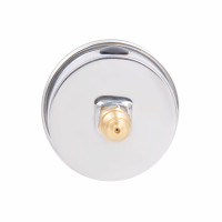 Манометр гліцериновий Thermo Alliancе Forte d63 мм, 1/4"З із заднім підключенням (латун.) 0-10 бар TAF171G10B