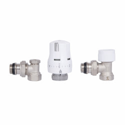 Термостатичний набір Thermo Alliance Standart кутовий 1/2" TAS352W15