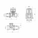 Термостатичний набір Thermo Alliance Standart прямий 1/2" TAS353W15