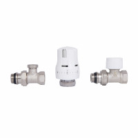 Термостатичний набір Thermo Alliance Standart прямий 1/2" TAS353W15