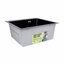 Lidz Handmade H5050HB Мийка для кухні інтегрована Decor Black PVD Honeycomb 2,5/0,5 мм LDH5050BDECPVD48369