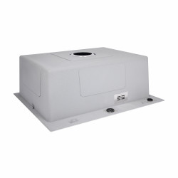 Lidz Handmade H6050H Мийка для кухні інтегрована Decor Honeycomb 2,5/0,5 мм LDH6050DEC48370