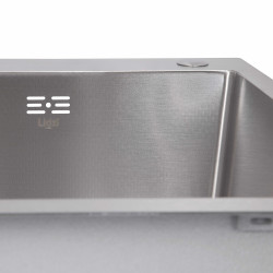 Lidz Handmade H6050H Мийка для кухні інтегрована Decor Honeycomb 2,5/0,5 мм LDH6050DEC48370