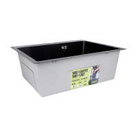 Lidz Handmade H6050HB Мийка для кухні інтегрована Decor Black PVD Honeycomb 2,5/0,5 мм LDH6050BDECPVD48371 Lidz Handmade H6050HB Мийка для кухні інтегрована Decor Black PVD Honeycomb 2,5/0,5 мм LDH6050BDECPVD48371