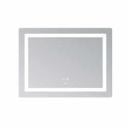 Дзеркало Lidz Kubis (KU2) 800х600 з LED-підсвічуванням Touch, з антизапотіванням, з димером, рег. яскравості LD78LF9048060 Дзеркало Lidz Kubis (KU2) 800х600 з LED-підсвічуванням Touch, з антизапотіванням, з димером, рег. яскравості LD78LF9048060