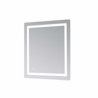Дзеркало Lidz Kubis 700х800 з LED-підсвічуванням Touch, з антизапотіванням, з димером, рег. яскравості LD78LF9047080