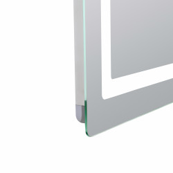 Дзеркало Lidz Kubis 700х800 з LED-підсвічуванням Touch, з антизапотіванням, з димером, рег. яскравості LD78LF9047080 Дзеркало Lidz Kubis 700х800 з LED-підсвічуванням Touch, з антизапотіванням, з димером, рег. яскравості LD78LF9047080