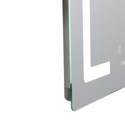 Дзеркало Lidz Kubis (KU2) 500х800 з LED-підсвічуванням Touch, з антизапотіванням, з димером, рег. яскравості LD78LF936508048448 Дзеркало Lidz Kubis (KU2) 500х800 з LED-підсвічуванням Touch, з антизапотіванням, з димером, рег. яскравості LD78LF936508048448