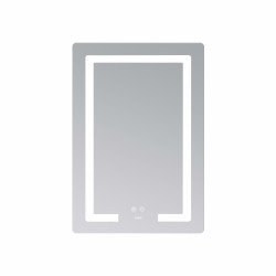 Дзеркало Lidz Kubis (KU2) 600х800 з LED-підсвічуванням Touch, з антизапотіванням, з димером, рег. яскравості LD78LF937608048449 Дзеркало Lidz Kubis (KU2) 600х800 з LED-підсвічуванням Touch, з антизапотіванням, з димером, рег. яскравості LD78LF937608048449