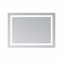 Дзеркало Lidz Kubis (KU1) 900х700 з LED-підсвічуванням Touch, з антизапотіванням, з димером, рег. яскравостіLD78LF9049070 Дзеркало Lidz Kubis (KU1) 900х700 з LED-підсвічуванням Touch, з антизапотіванням, з димером, рег. яскравостіLD78LF9049070