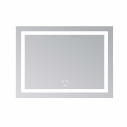 Дзеркало Lidz Kubis (KU1) 900х700 з LED-підсвічуванням Touch, з антизапотіванням, з димером, рег. яскравостіLD78LF9049070 Дзеркало Lidz Kubis (KU1) 900х700 з LED-підсвічуванням Touch, з антизапотіванням, з димером, рег. яскравостіLD78LF9049070