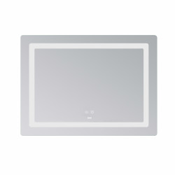 Дзеркало Lidz Kubis (KU2) 900х700 з LED-підсвічуванням Touch, з антизапотіванням, з димером, рег. яскравості LD78LF90448452 Дзеркало Lidz Kubis (KU2) 900х700 з LED-підсвічуванням Touch, з антизапотіванням, з димером, рег. яскравості LD78LF90448452