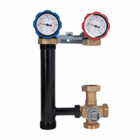 Насосна група Icma №R004 1 1/2"x1" підключення зліва, без насоса 93R004AFS5505SC