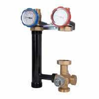 Насосна група Icma №R004 1 1/2"x1" підключення зліва, без насоса 93R004AFS5505SC