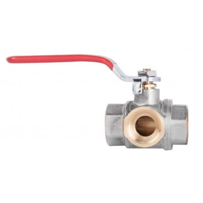 Кран кульовий триходовий 1/2" SD