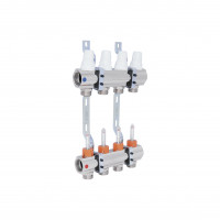 Колектор Icma 1" 4 виходи, з витратомірами №K013 Колектор Icma 1" 4 виходи, з витратомірами №K013