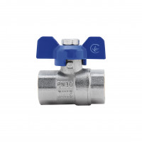 Кран кульовий SD Plus 1\2" ВР для води (метелик) SD602W15 Кран кульовий SD Plus 1\2" ВР для води (метелик) SD602W15