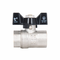 Кран кульовий SD Plus 1\2" ВР для води (метелик) SD602W15 Кран кульовий SD Plus 1\2" ВР для води (метелик) SD602W15