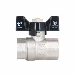 Кран кульовий SD Plus 1\2" ВР для води (метелик) SD602W15 Кран кульовий SD Plus 1\2" ВР для води (метелик) SD602W15