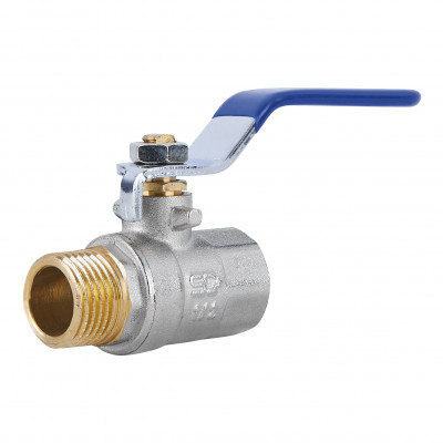 Кран кульовий SD Plus 1\2" ВЗ для води (важіль) SD605W15 Кран кульовий SD Plus 1\2" ВЗ для води (важіль) SD605W15