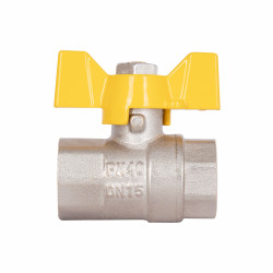 Кран кульовий SD Plus 1\2" ВР для газу (метелик) SD602G15 Кран кульовий SD Plus 1\2" ВР для газу (метелик) SD602G15