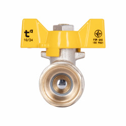 Кран кульовий SD Plus 1\2" ВР для газу (метелик) SD602G15 Кран кульовий SD Plus 1\2" ВР для газу (метелик) SD602G15