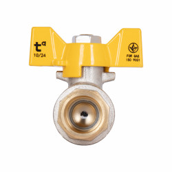 Кран кульовий SD Plus 1\2" ВЗ для газу (метелик) SD607G15 Кран кульовий SD Plus 1\2" ВЗ для газу (метелик) SD607G15