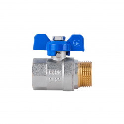 Кран кульовий SD Plus 3\4" ВЗ для води (метелик) SD607W20