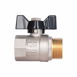 Кран кульовий SD Plus 3\4" ВЗ для води (метелик) SD607W20