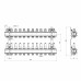 Колектор Icma 1" 12 виходів, з витратомірами №K013
