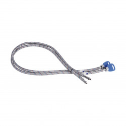 Шланг для води нержавіюче оплетення 1,2м М10 (пара) SD Шланг для води нержавіюче оплетення 1,2м М10 (пара) SD