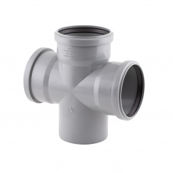 Хрестовина каналізаційна TA Sewage 110, 90° Хрестовина каналізаційна TA Sewage 110, 90°
