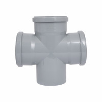 Хрестовина каналізаційна TA Sewage 110, 90°