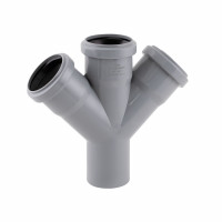 Хрестовина каналізаційна TA Sewage 50, 45° Хрестовина каналізаційна TA Sewage 50, 45°
