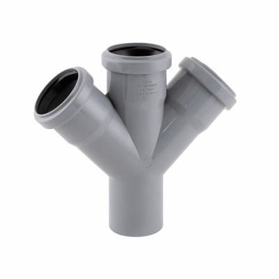 Хрестовина каналізаційна TA Sewage 50, 45° Хрестовина каналізаційна TA Sewage 50, 45°