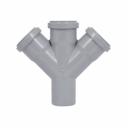 Хрестовина каналізаційна TA Sewage 50, 45°