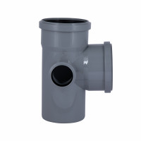 Хрестовина каналізаційна TA Sewage 110х110х110х50, 90° (ліва)