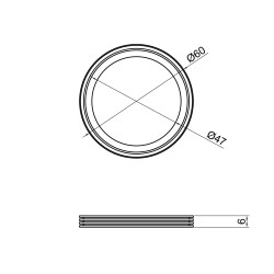 Резинка ущільнювальна TA Sewage 50 Резинка ущільнювальна TA Sewage 50