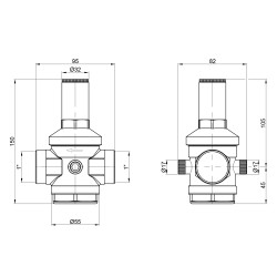 Редуктор Icma 1" №246 Редуктор Icma 1" №246