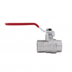 Кран кульовий 1/2" внутрішня * 1/2" внутрішня (для води) важіль Forte