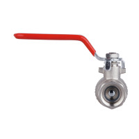 Кран кульовий 1/2" внутрішня * 1/2" внутрішня (для води) важіль Forte Кран кульовий 1/2" внутрішня * 1/2" внутрішня (для води) важіль Forte