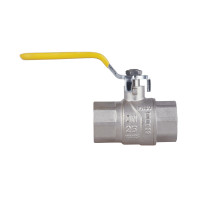 Кран кульовий 1" внутрішня * 1" внутрішня (для газу) важіль Кран кульовий 1" внутрішня * 1" внутрішня (для газу) важіль