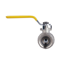 Кран кульовий 1" внутрішня * 1" внутрішня (для газу) важіль Кран кульовий 1" внутрішня * 1" внутрішня (для газу) важіль