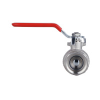 Кран кульовий 1" внутрішня * 1" зовнішня (для води) важіль Forte