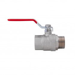 Кран кульовий 1 1/4" внутрішня * 1 1/4" зовнішня (для води) важіль Forte