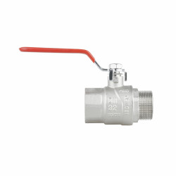 Кран кульовий 1 1/4" внутрішня * 1 1/4" зовнішня (для води) важіль Forte