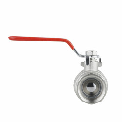 Кран кульовий 1 1/4" внутрішня * 1 1/4" зовнішня (для води) важіль Forte