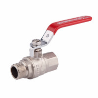 Кран кульовий 1 1/2" внутрішня * 1 1/2" зовнішня (для води) важіль Forte