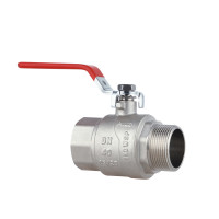 Кран кульовий 1 1/2" внутрішня * 1 1/2" зовнішня (для води) важіль Forte