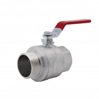 Кран кульовий 2" внутрішня * 2" зовнішня (для води) важіль Forte